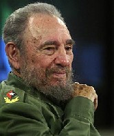 Fidel Castro photos on display in India